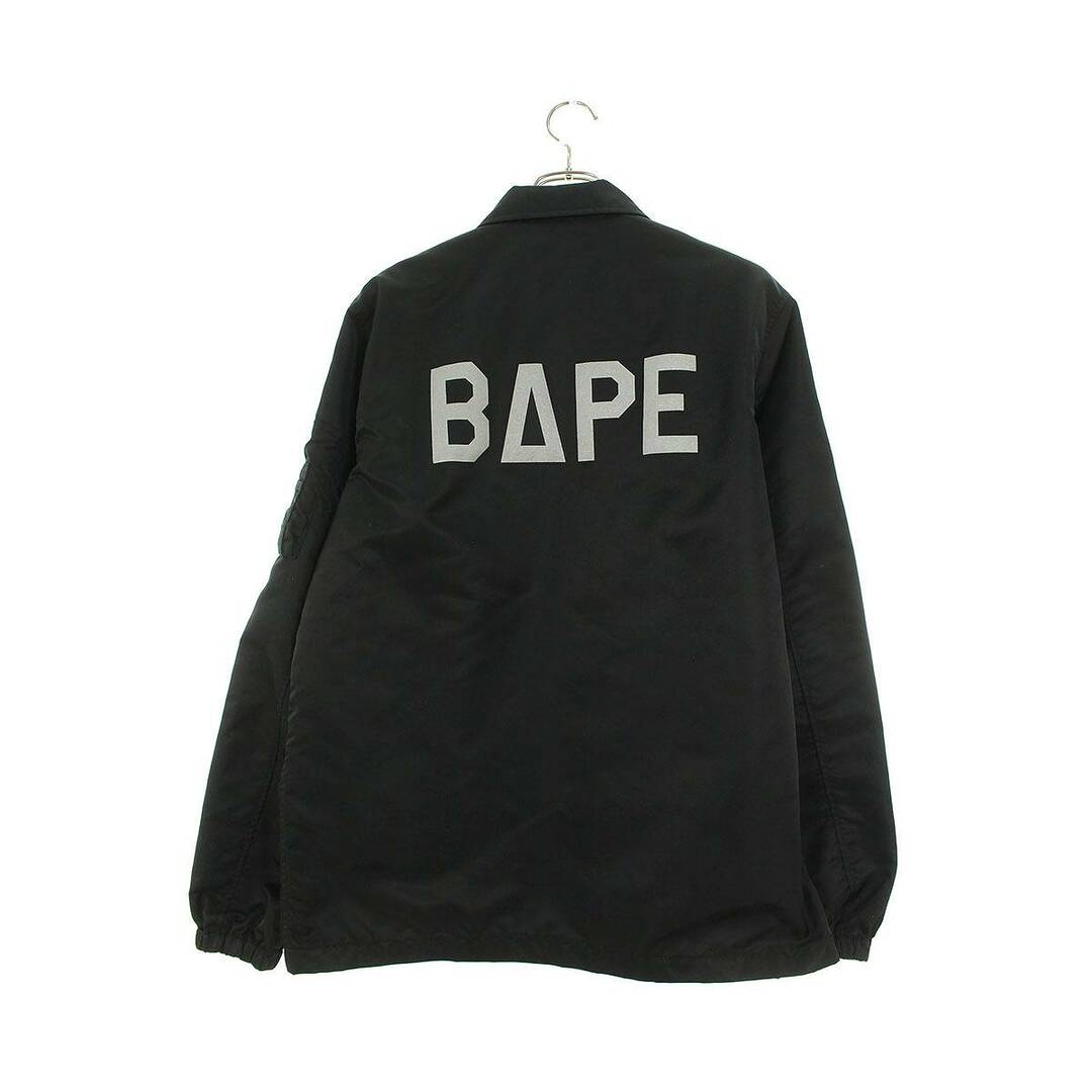 A BATHING APE(アベイシングエイプ)のアベイシングエイプ  001LJF301016X ジップアップミリタリージャケットブルゾン メンズ M メンズのジャケット/アウター(ミリタリージャケット)の商品写真