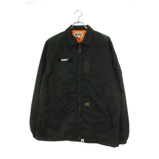 アベイシングエイプ(A BATHING APE)のアベイシングエイプ  001LJF301016X ジップアップミリタリージャケットブルゾン メンズ M(ミリタリージャケット)