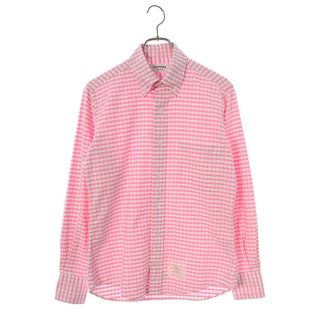 トムブラウン(THOM BROWNE)のトムブラウン  A0123A42420 ギンガムチェックBDオックスフォード長袖シャツ メンズ 1(シャツ)