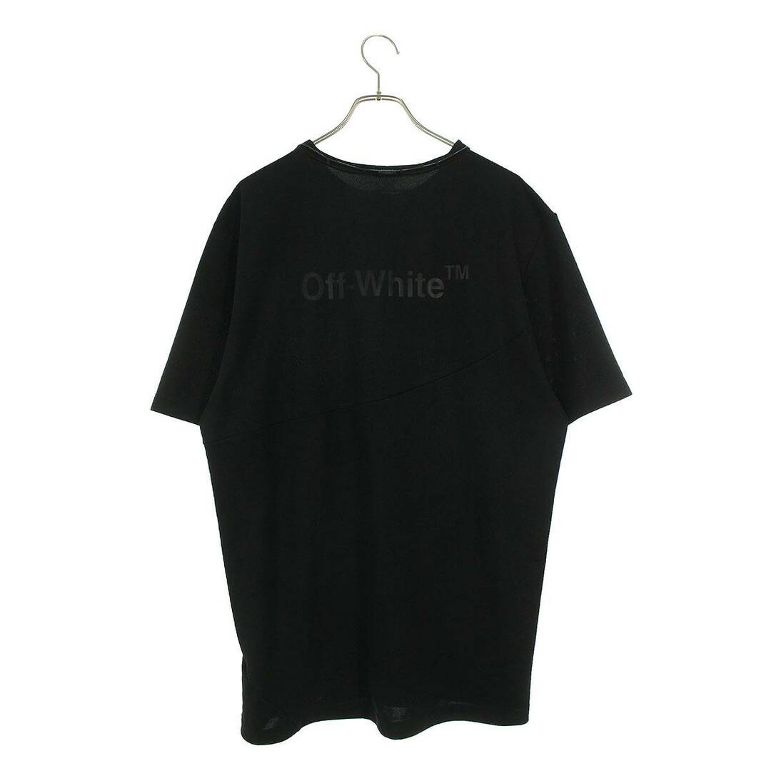 OFF-WHITE(オフホワイト)のオフホワイト  23SS  OMVA045S23JER001 パネルデザインメッシュスポーツTシャツ メンズ XL メンズのトップス(Tシャツ/カットソー(半袖/袖なし))の商品写真