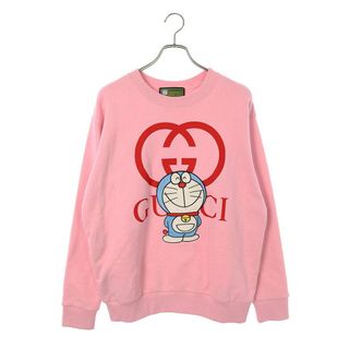 グッチ(Gucci)のグッチ  21SS  617964 XJDIC ロゴ ドラえもん クルーネックスウェット メンズ XS(スウェット)