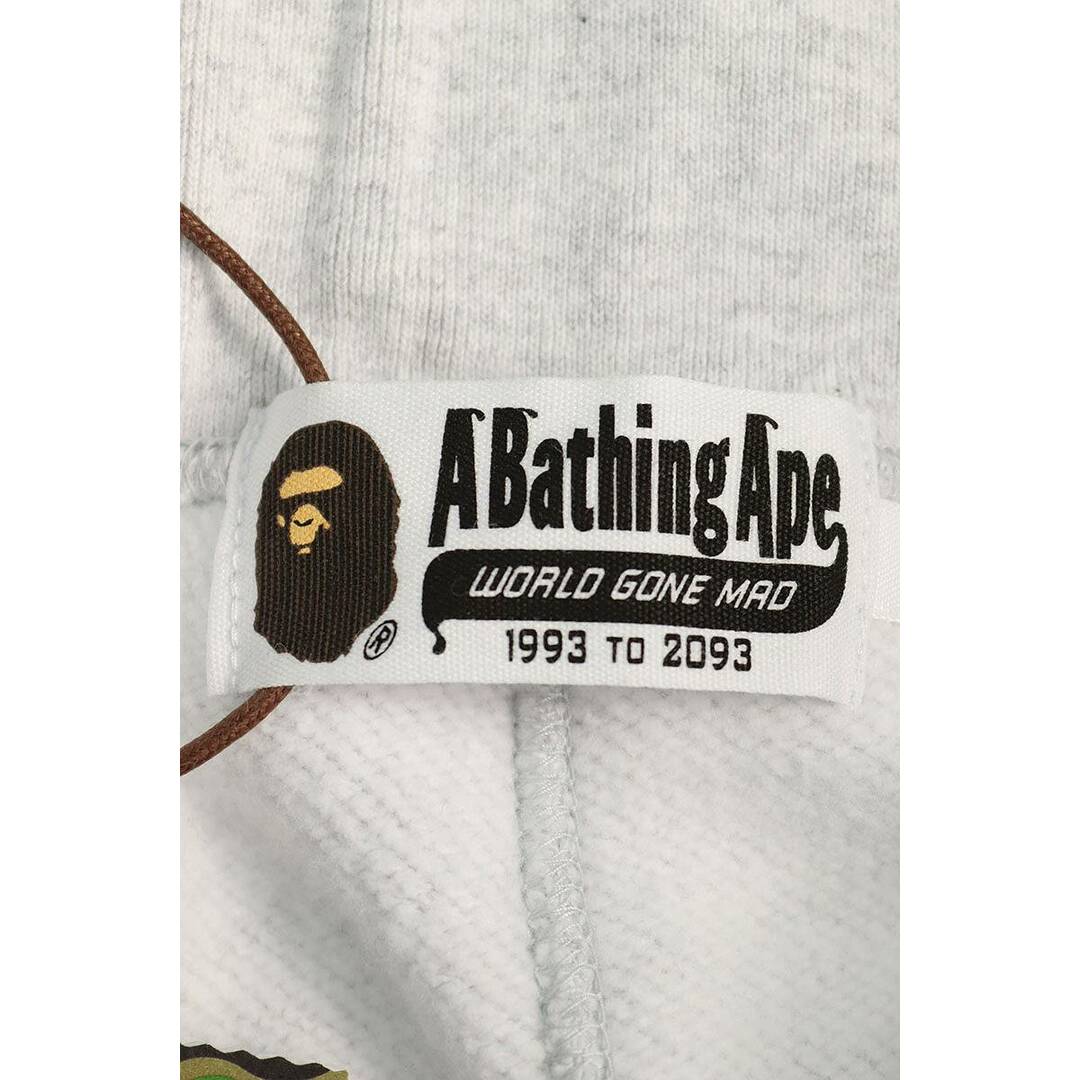 A BATHING APE(アベイシングエイプ)のアベイシングエイプ  001PTH731907C ロゴプリントスウェットロングパンツ メンズ S メンズのパンツ(その他)の商品写真