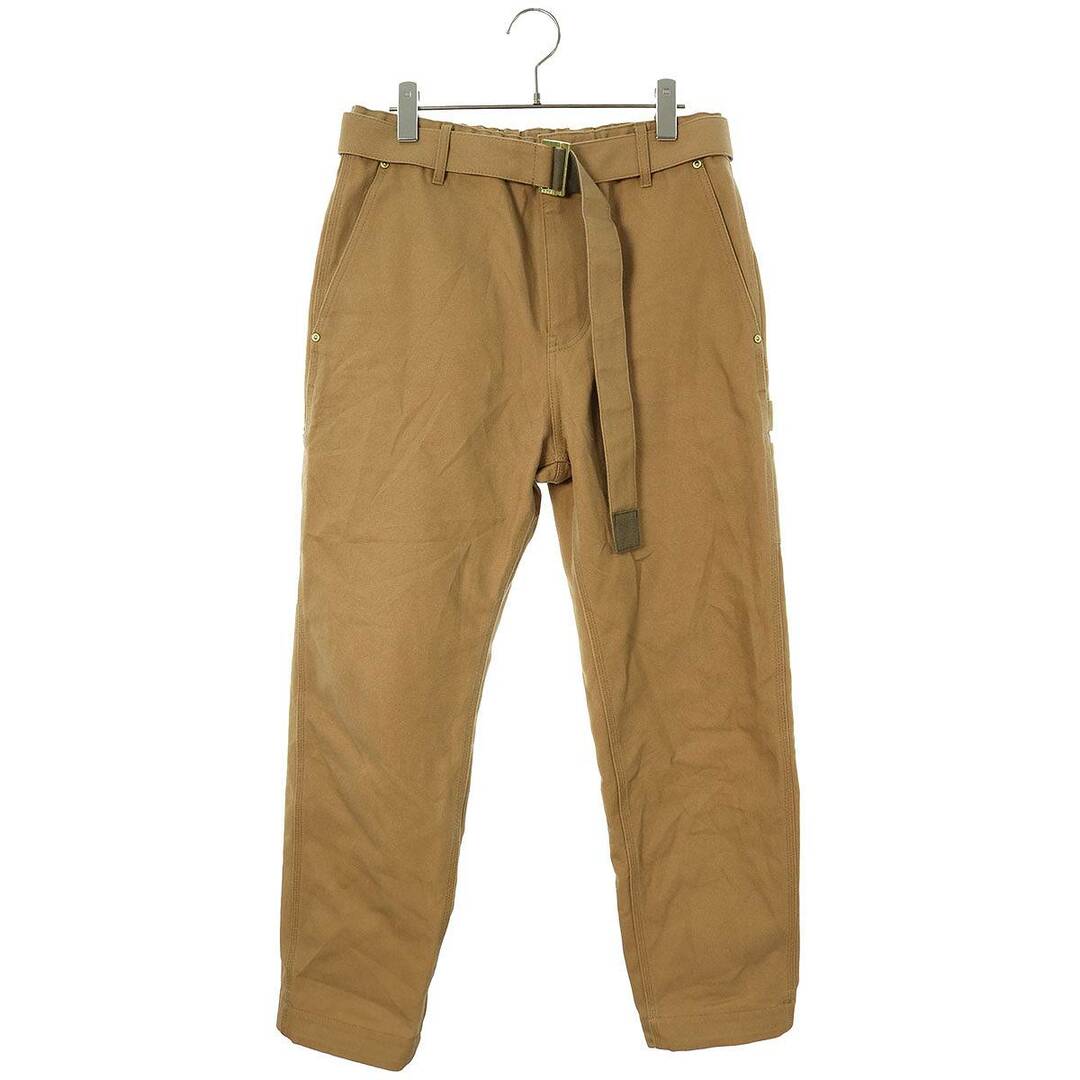 パンツサカイ ×カーハート Carhartt  23AW  23-0555S キャンバスペインターベルト付きロングパンツ メンズ 3