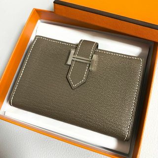 Hermes - エルメス HERMESレザー シティ 4CC カードケース 刻印:C