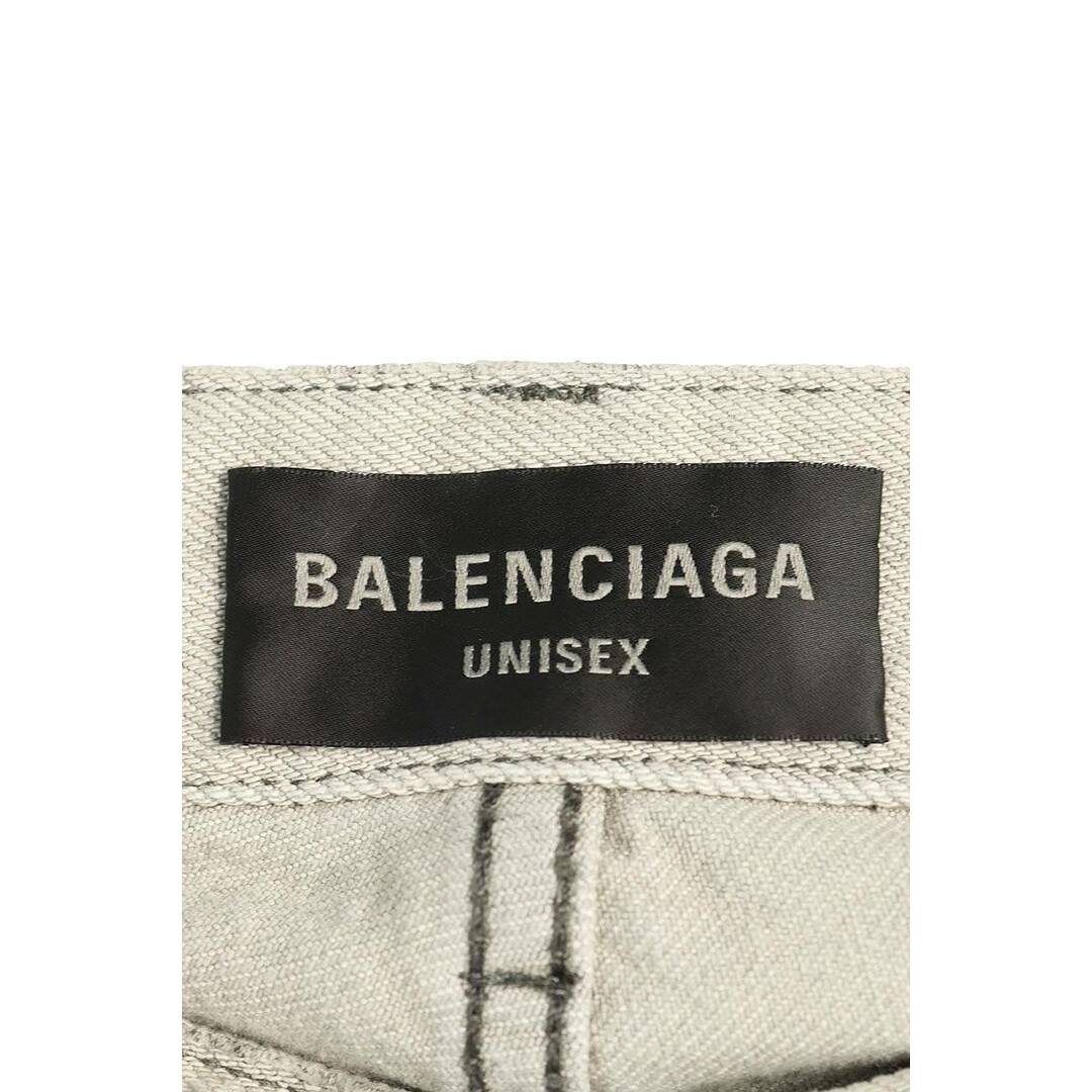 Balenciaga(バレンシアガ)のバレンシアガ  23AW  745248 TOW71 デストロイバギーデニムパンツ メンズ S メンズのパンツ(デニム/ジーンズ)の商品写真