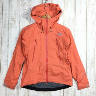 ザノースフェイス(THE NORTH FACE)のWOMENs S  ノースフェイス クライムライト ジャケット Climb Light Jacket ゴアテックス レインシェル フーディ NORTH FACE NPW11325 オレンジ系(その他)