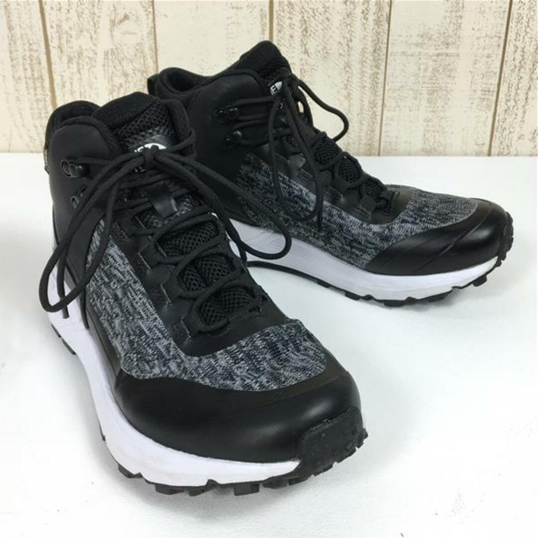 THE NORTH FACE(ザノースフェイス)のWOMENs 23.5cm  ノースフェイス シェイブドゥ ハイカー ミッド ゴアテックス Shaved Hiker Mid GORE-TEX トレッキングシューズ NORTH FACE NFW51930/NF0A46J6 KW TNFブラック×TNFホワイト ブラック系 レディースのファッション小物(その他)の商品写真