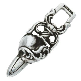 クロムハーツ(Chrome Hearts)のクロムハーツ  DAGGER HEART/ダガーハートペンダント ペンダント/シルバーネックレストップ メンズ(ネックレス)