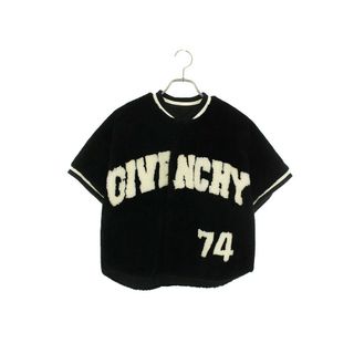 ジバンシィ(GIVENCHY)のジバンシィ  17A 3606 676 ファーデザインベースボール半袖ブルゾン レディース 38(ブルゾン)