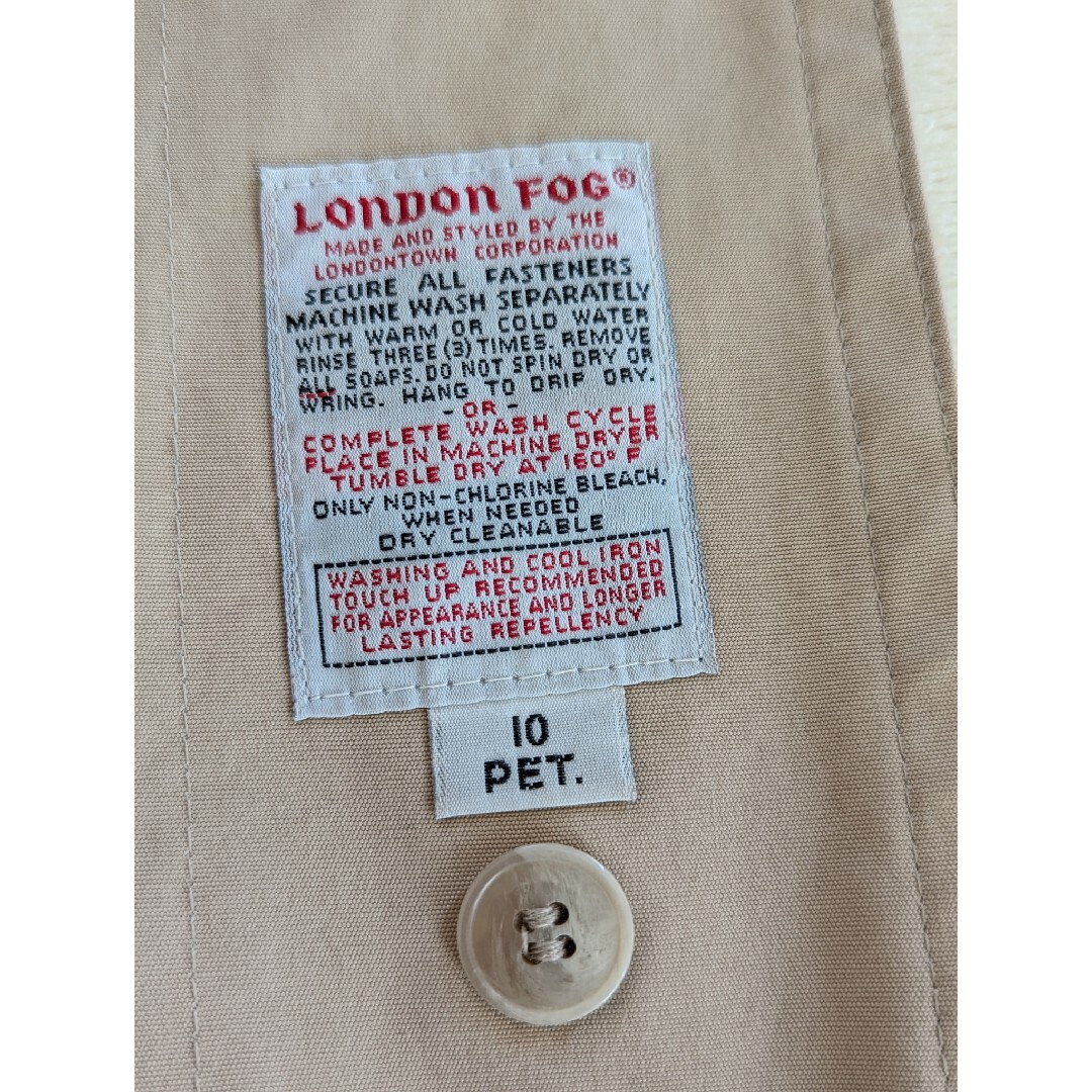 LONDONFOG(ロンドンフォグ)の80年代 LONDON FOG トレンチコート 防寒 ライナー付き ベージュ レディースのジャケット/アウター(トレンチコート)の商品写真