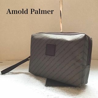 アーノルドパーマー(Arnold Palmer)の美品✨Arnold Palmerアーノルド パーマーハンドバッグクラッチバッグ緑(ハンドバッグ)