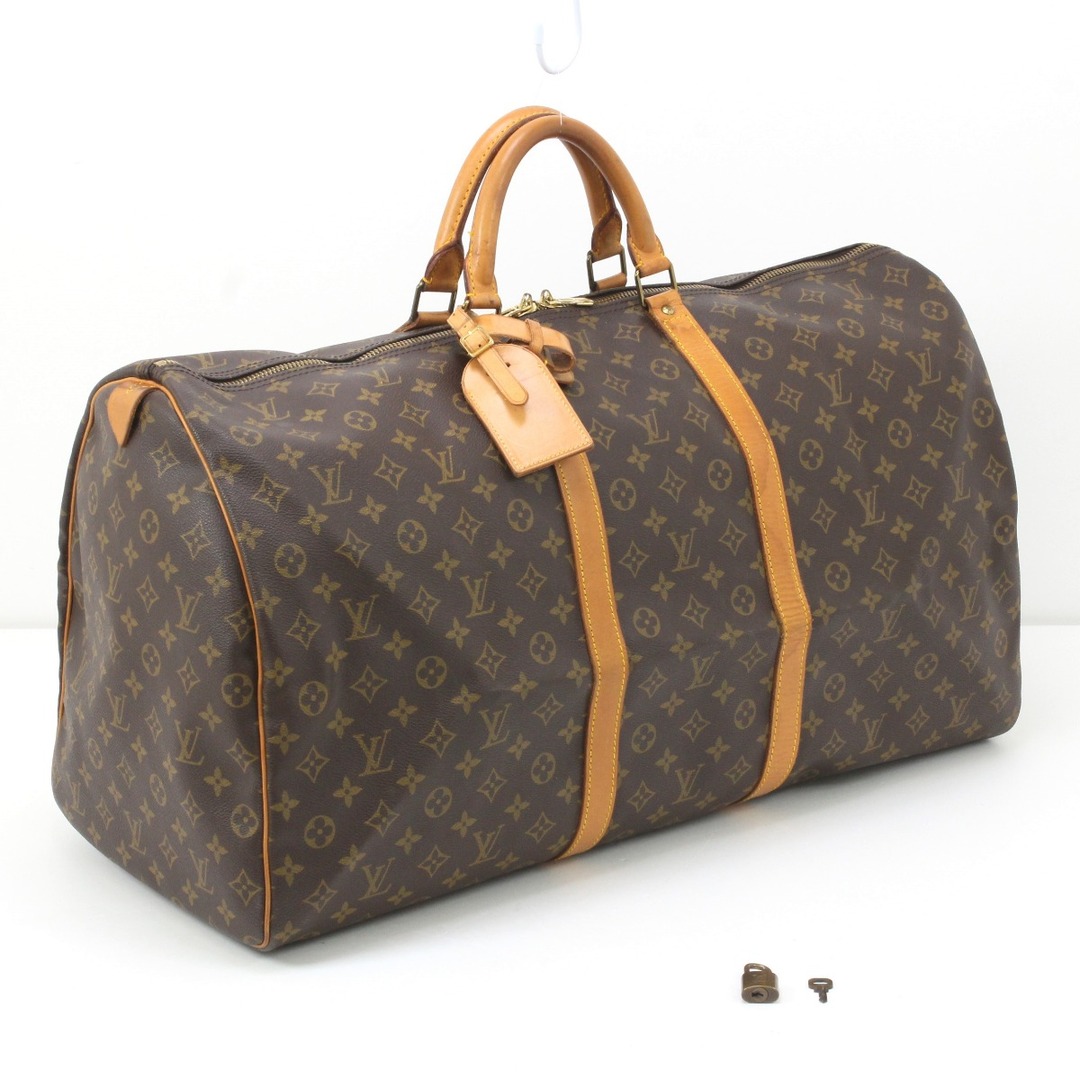 $$ LOUIS VUITTON ルイヴィトン モノグラム キーポル60 ボストンバッグバッグ