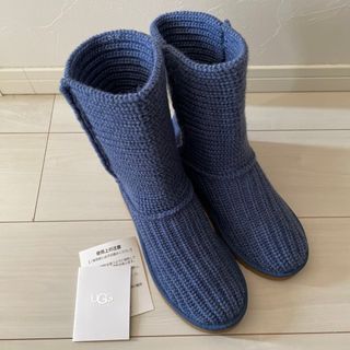 アグ(UGG)のアグ ニットブーツ/USA7(24㎝)(ブーツ)