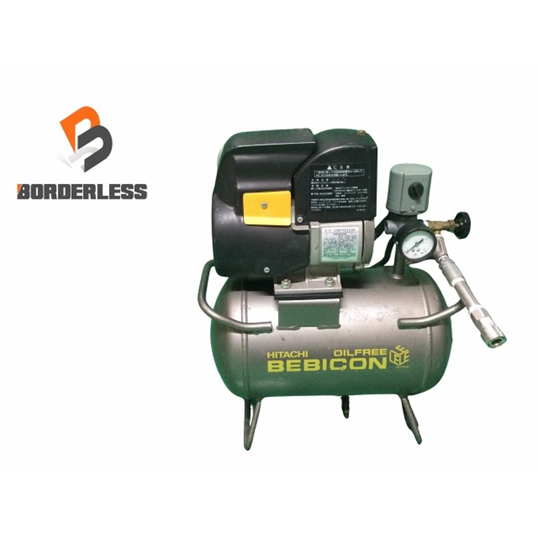 日立 - ☆中古品☆HITACHI 日立工機 エアコンプレッサー 0.2LE 日立 - ☆中古品☆HITACHI 日立工機 エアコンプレッサー 0.2LE