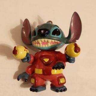 スティッチ　フィギュアキーホルダーヘッド(アニメ/ゲーム)