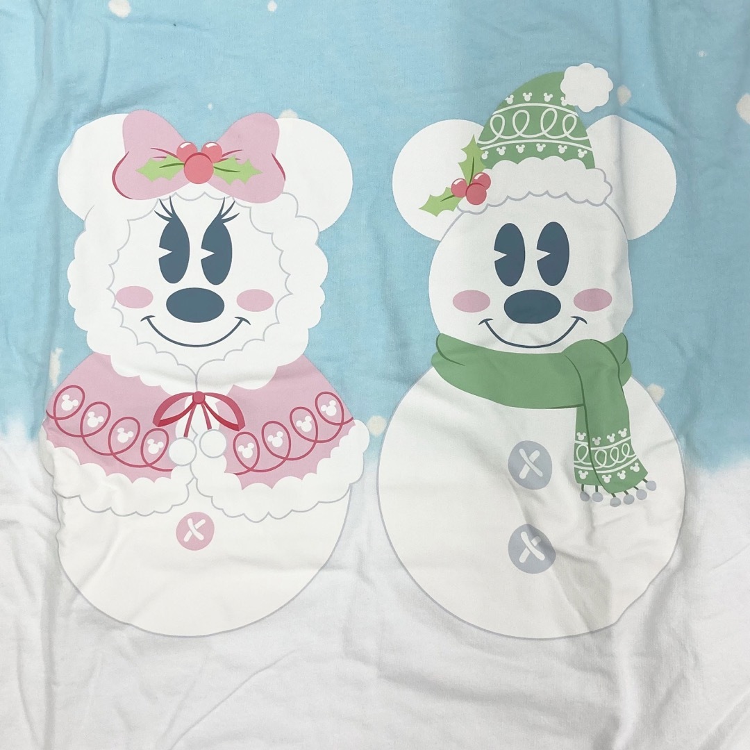 Disney(ディズニー)の2XL 雪 ミッキー ミニー フーディ パーカー ラウンジフライ ディズニー メンズのトップス(パーカー)の商品写真