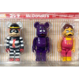 ベアブリック(BE@RBRICK)の新品 ゴジラvsマクドナルド BE@RBRICK ベアブリック 3個セット(その他)