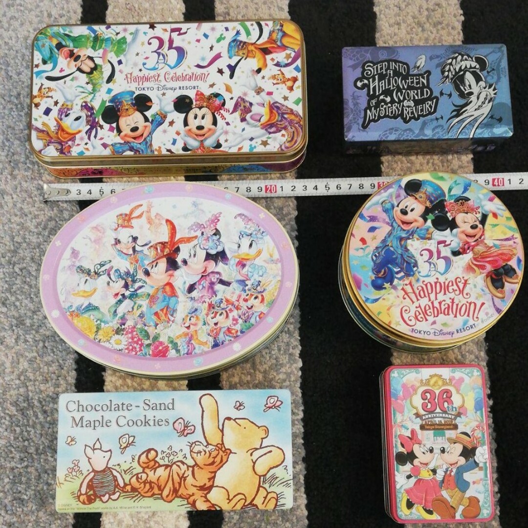 Disney - ディズニーリゾート お菓子 缶 35周年 36周年 Disney - ディズニーリゾート お菓子 缶 35周年 36周年