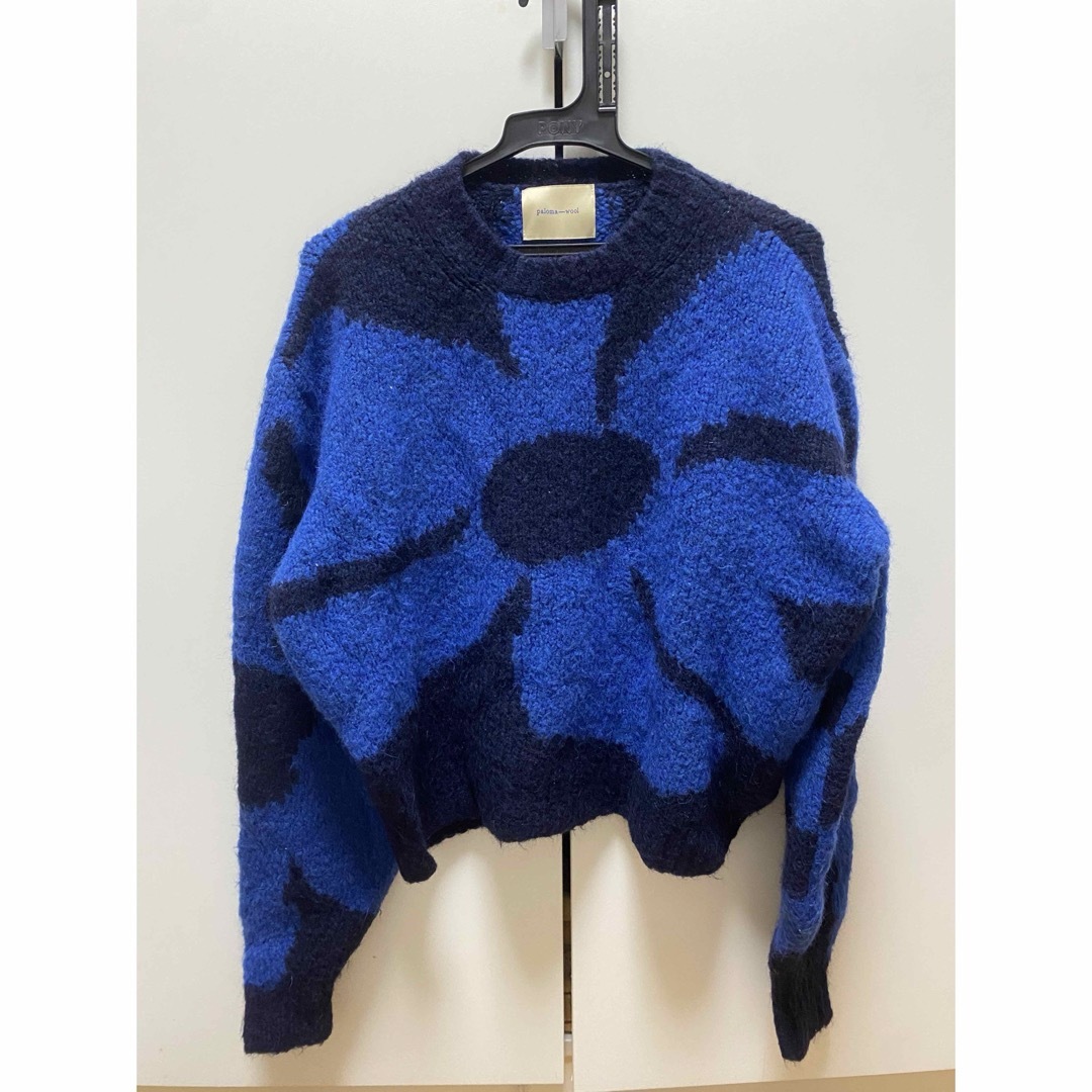 paloma wool hana フラワー ニット 花 パロマウール ブルー paloma wool hana フラワー ニット 花 パロマウール ブルー