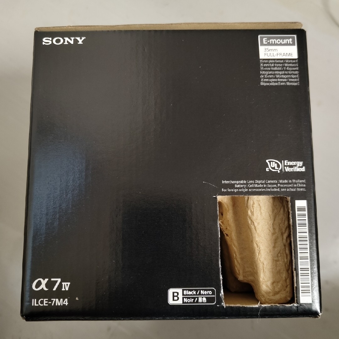 SONY(ソニー)の新品未使用 ソニー SONY α7Ⅳ ボディ ILCE-7M4 液晶保護ガラス付 スマホ/家電/カメラのカメラ(ミラーレス一眼)の商品写真