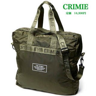 CRIMIE - 新品【CRIMIE】クライミー　パッカブルトートバッグ　ショルダーバッグ　カーキ