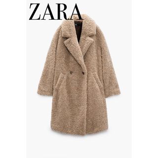 ザラ(ZARA)のフェイクボアコート(ロングコート)