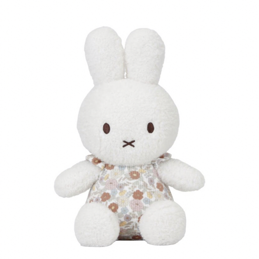 miffy(ミッフィー)の【日本未発売】ミッフィー　リトルダッチ　花柄　25cm ぬいぐるみ　海外限定 エンタメ/ホビーのおもちゃ/ぬいぐるみ(キャラクターグッズ)の商品写真