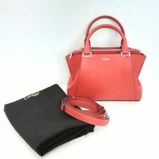 カルティエ(Cartier)の5/12まで値下げ！《未使用》ミニCドゥカルティエ ショルダーバッグ(ショルダーバッグ)