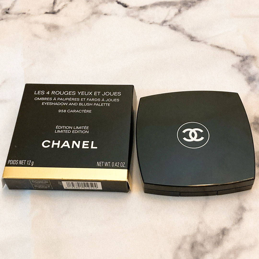 CHANEL - CHANEL レ キャトルルージュユーエジュ 958キャラク CHANEL - CHANEL レ キャトルルージュユーエジュ 958キャラク