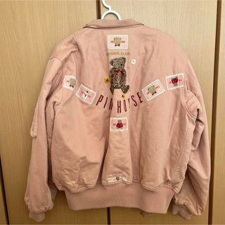 PINKHOUSE CHELSEA 抜き襟デニムブルゾン