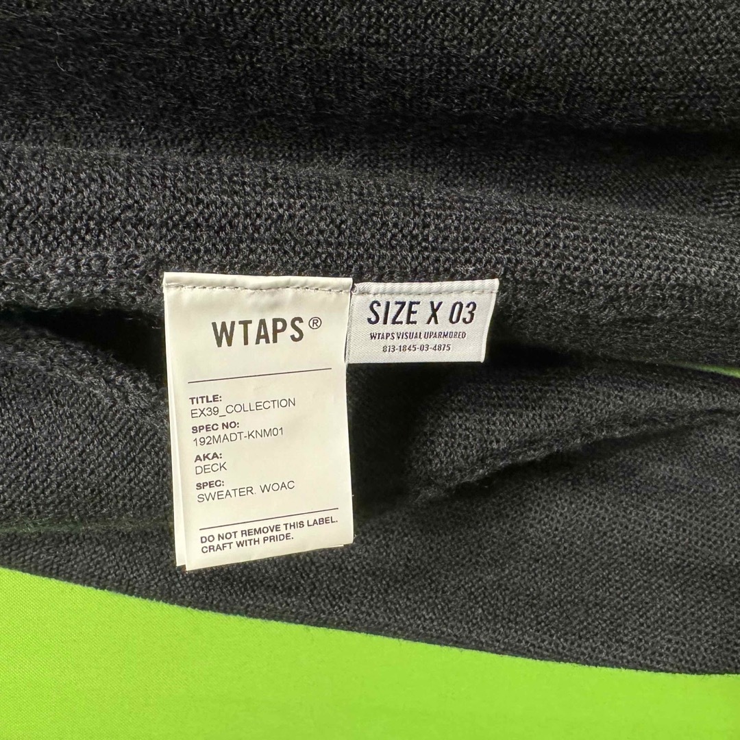 W)taps(ダブルタップス)の19AW WTAPS DECK / SWEATER メンズのトップス(ニット/セーター)の商品写真