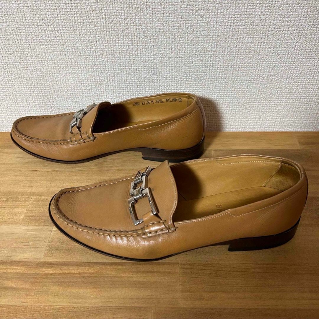 Bally(バリー)のBALLY バリー　ビットローファー　22.5cm ブラウン　ベージュ　ビジネス レディースの靴/シューズ(ローファー/革靴)の商品写真