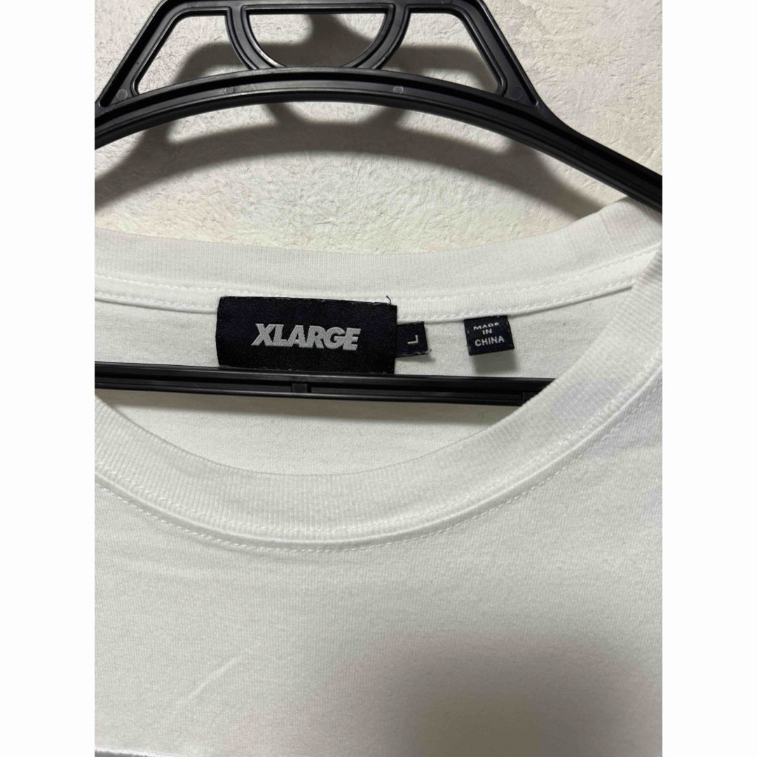 XLARGE(エクストララージ)のXLARGE  ロンT 白 メンズのトップス(Tシャツ/カットソー(七分/長袖))の商品写真