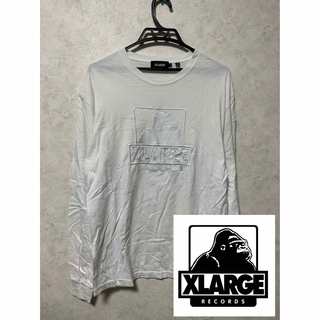 エクストララージ(XLARGE)のXLARGE  ロンT 白(Tシャツ/カットソー(七分/長袖))