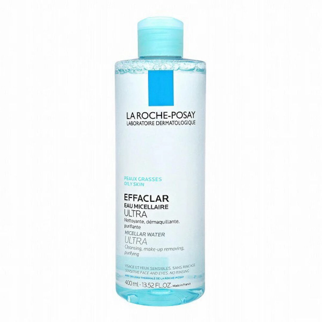 LA ROCHE-POSAY(ラロッシュポゼ)のラロッシュポゼ】エファクラミセラーウォータークレンジング       400ml コスメ/美容のスキンケア/基礎化粧品(クレンジング/メイク落とし)の商品写真