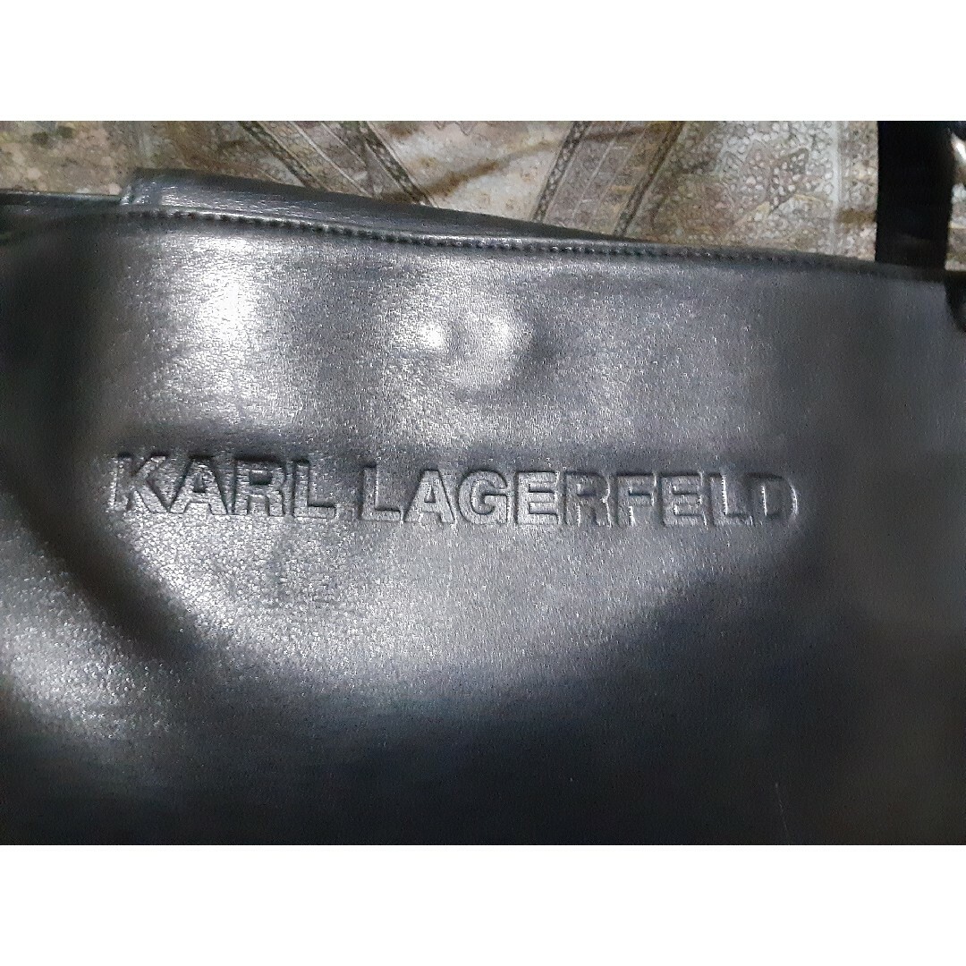 Karl Lagerfeld(カールラガーフェルド)のカールラガーフェルド KARL LAGERFELD 本革/ショルダーバッグ レディースのバッグ(ショルダーバッグ)の商品写真