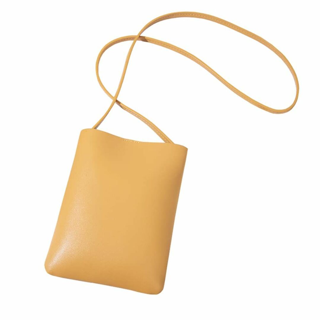 【色: イエロー】[Ｓｅｍｏ１ｍｕｓ] スマホポーチ レディース 斜めがけ 軽量 レディースのバッグ(その他)の商品写真