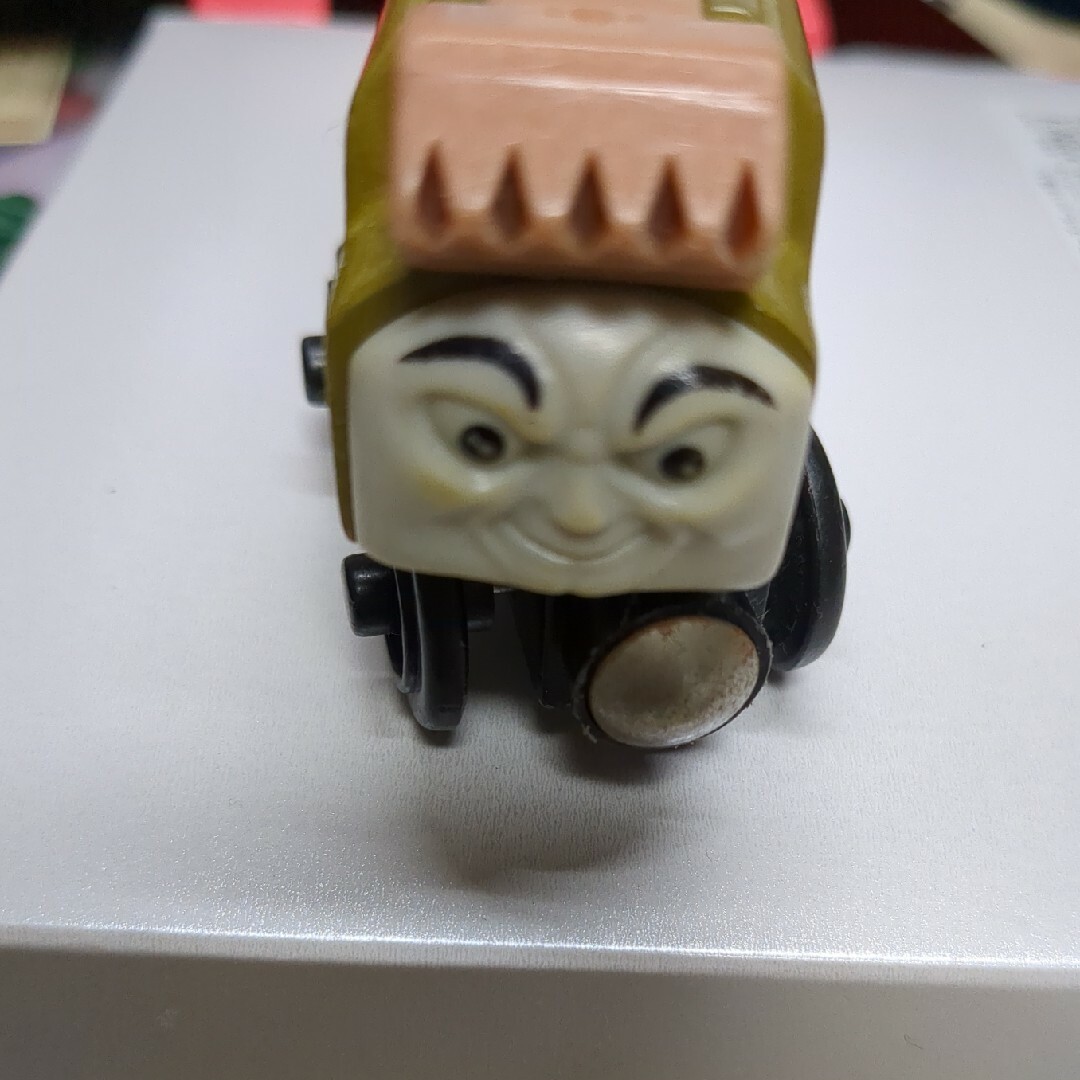 木製　トーマス　ディーゼル10 キッズ/ベビー/マタニティのおもちゃ(電車のおもちゃ/車)の商品写真