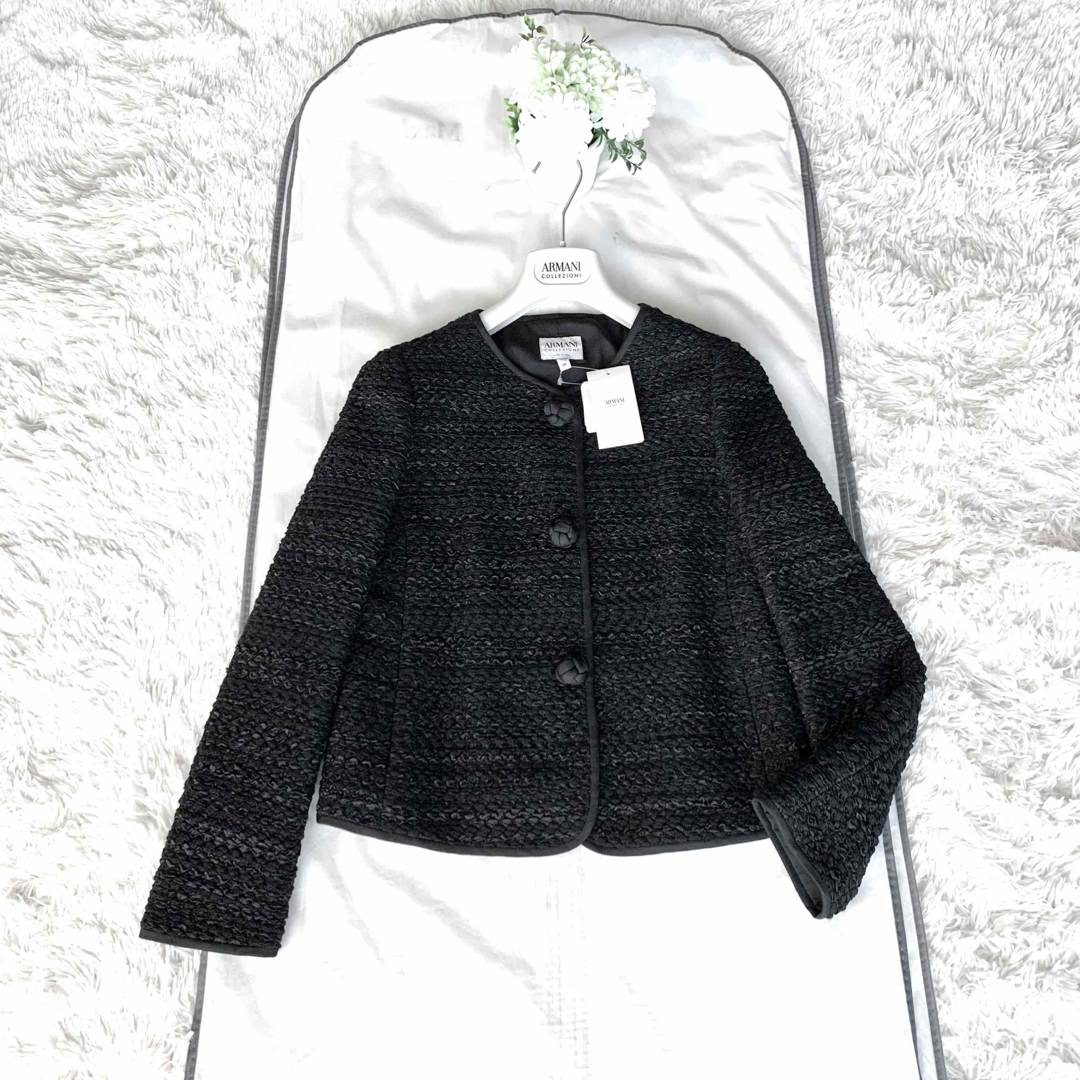 ARMANI COLLEZIONI(アルマーニ コレツィオーニ)の新品タグ付き‼️ ARMANI COLLEZIONI フォーマル スカートスーツ レディースのフォーマル/ドレス(スーツ)の商品写真
