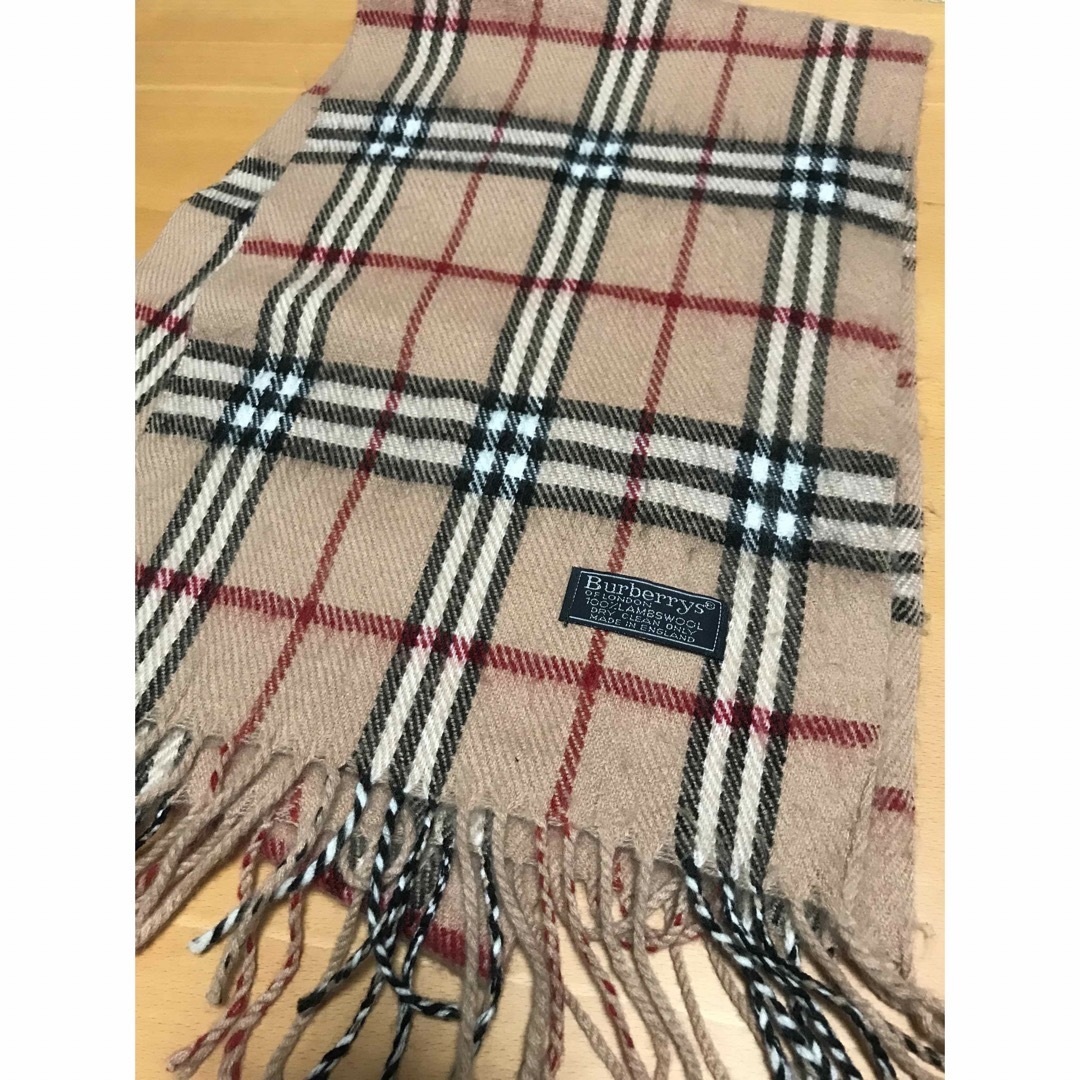 BURBERRY(バーバリー)の⭐︎バーバリー　ラムウールマフラー メンズのファッション小物(マフラー)の商品写真