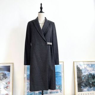 ブルネロクチネリ(BRUNELLO CUCINELLI)の★BRUNELLO CUCINELLI★美品★カシミヤ混★モニーレベルト★コート(ロングコート)