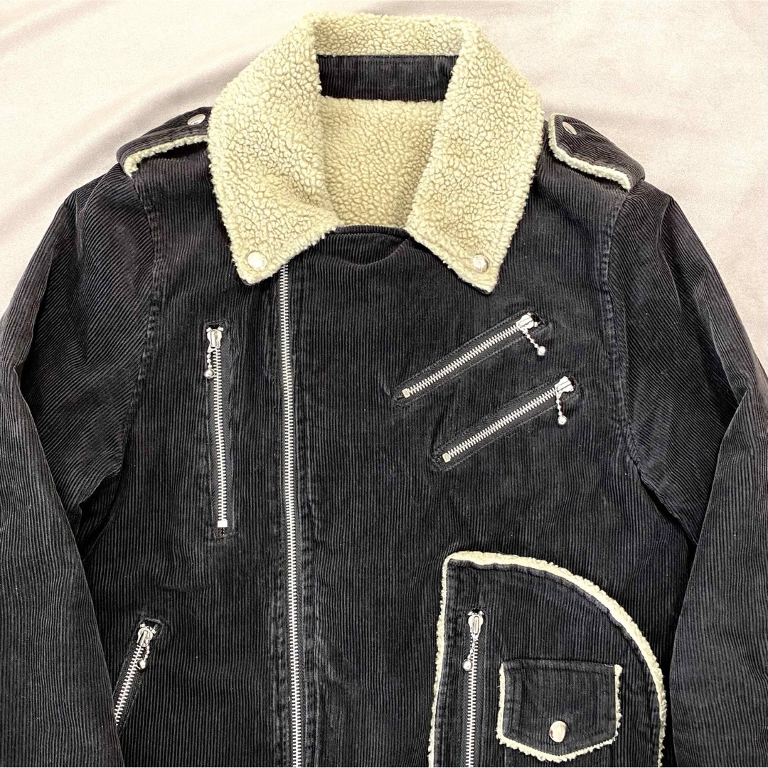 Unknown vintage Corduroy Riders Jacket メンズのジャケット/アウター(ライダースジャケット)の商品写真