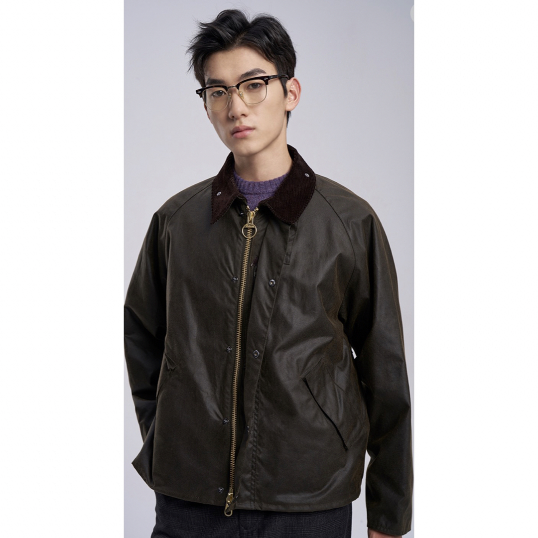 Barbour(バーブァー)の Barbour/バブアー【トランスポート】ワックスコットン ショートブルゾン メンズのジャケット/アウター(ブルゾン)の商品写真