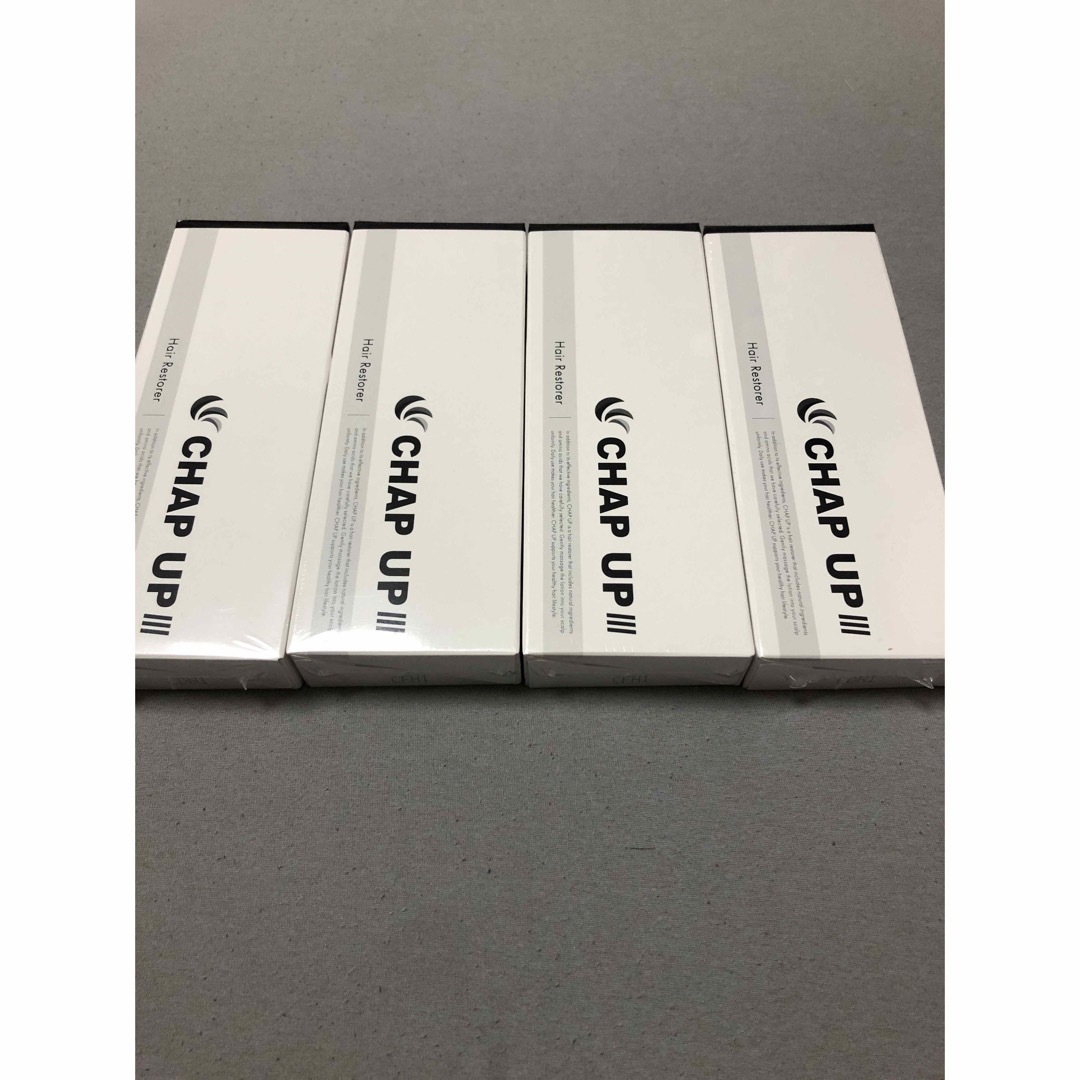 薬用育毛剤チャップアップ 未使用未開封品4本セット 薬用育毛剤チャップアップ 未使用未開封品4本セット