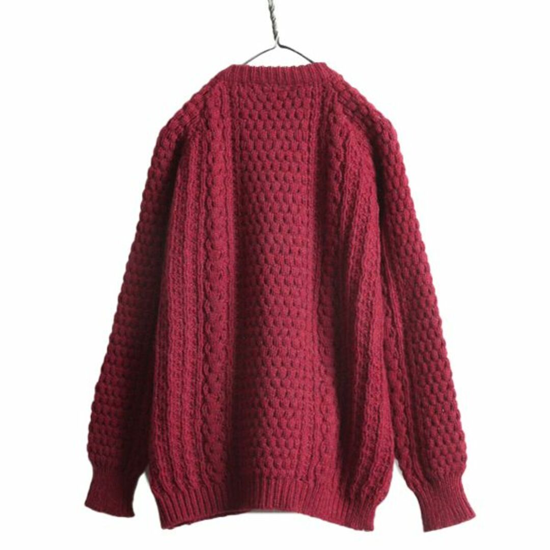 アイルランド製 QUILL Knit フィッシャーマン ウール ケーブル アイルランド製 QUILL Knit フィッシャーマン ウール ケーブル