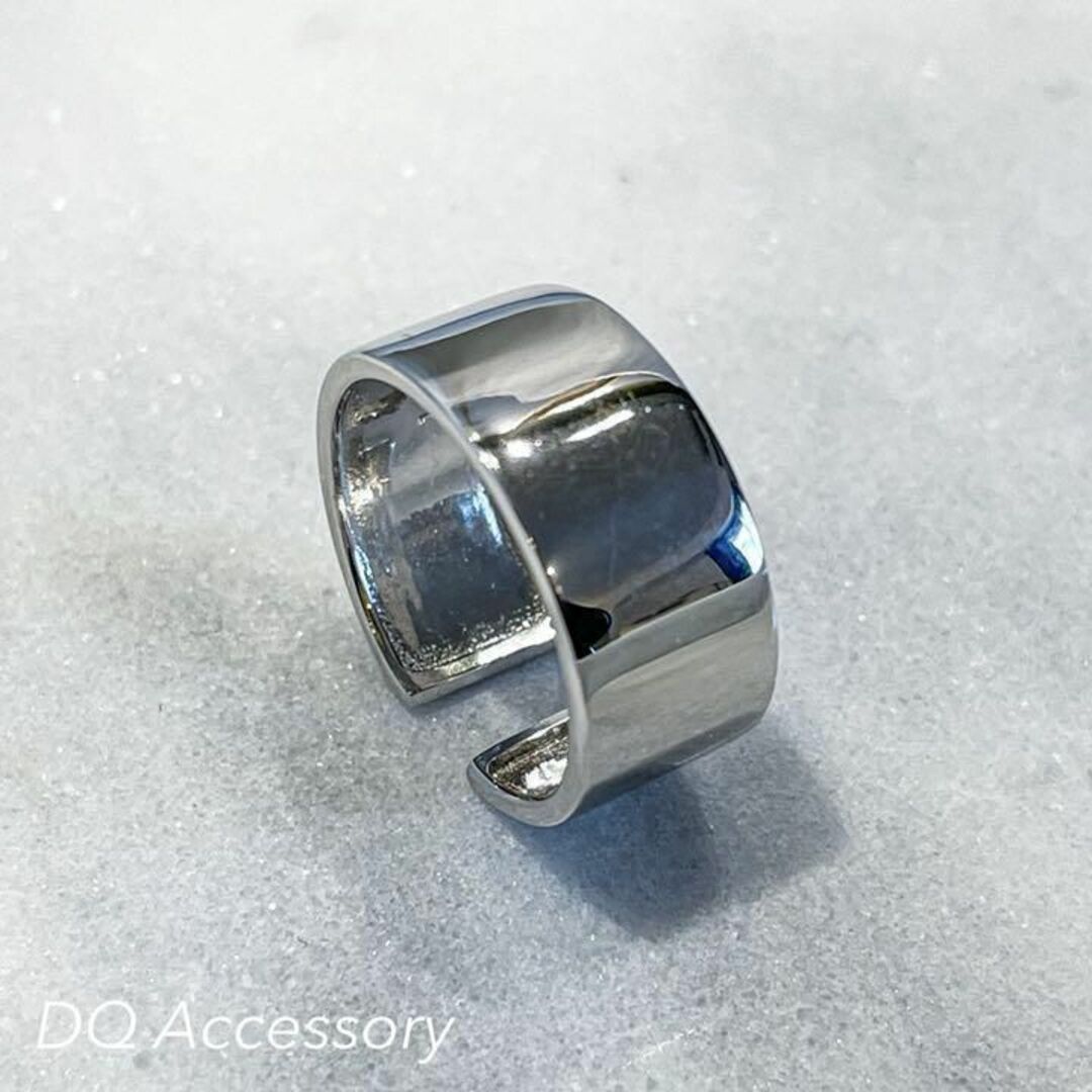 Silver925 オープンリング 銀　メンズ　シルバー　指輪 R-018 メンズのアクセサリー(リング(指輪))の商品写真