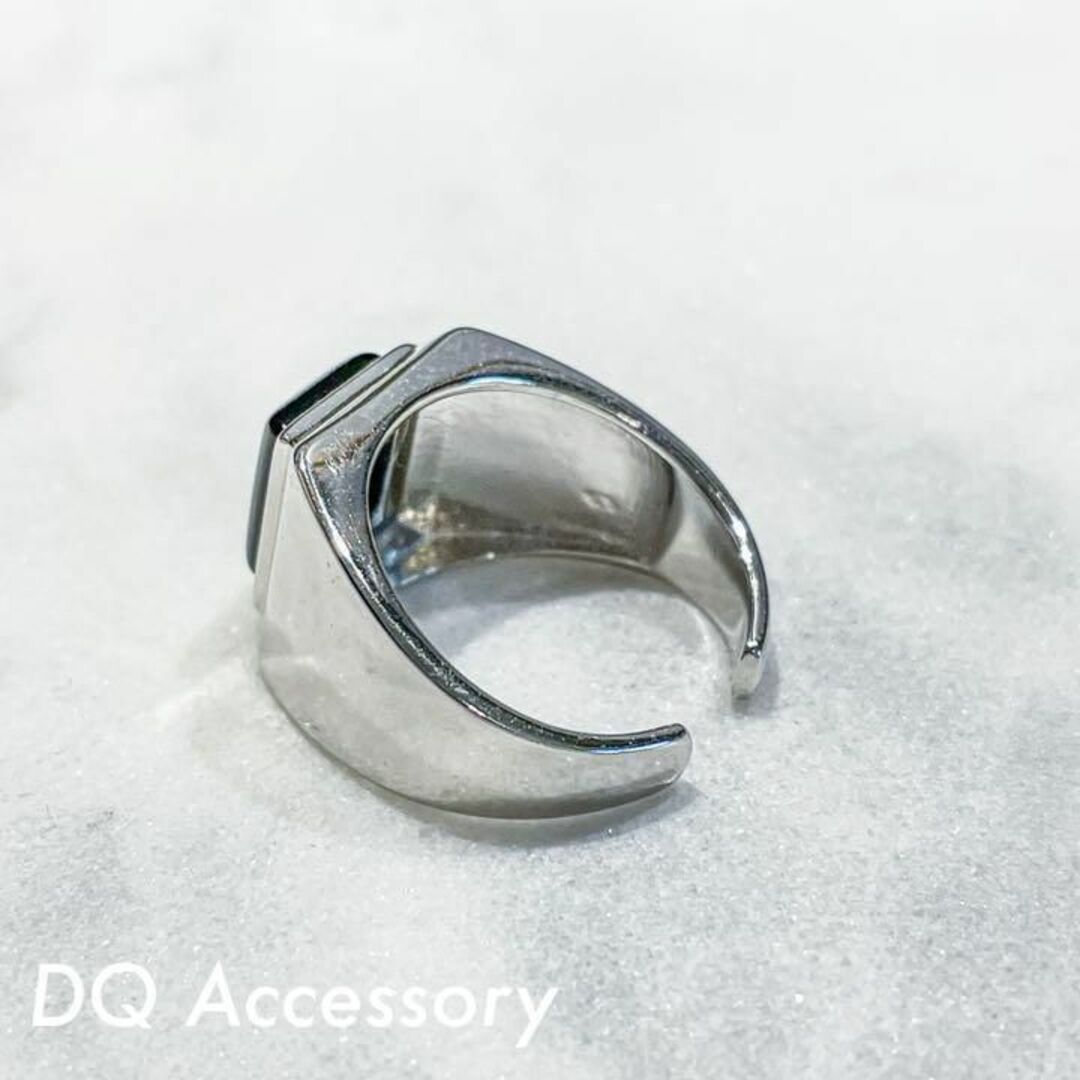 Silver925 オープンリング 銀　メンズ　シルバー　指輪 R-031 メンズのアクセサリー(リング(指輪))の商品写真