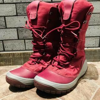 テバ(Teva)の美品　TEVA テバ　ブーツ　スノー　防寒　着脱インナー　ピンク　23cm(ブーツ)