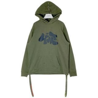 ニューバランス(New Balance)の★New Balance x Salehe Bembury ニューバランス×サリーベンベリー Unisex Printing Hoodie パーカー MT11567 グリーン sizeM(パーカー)