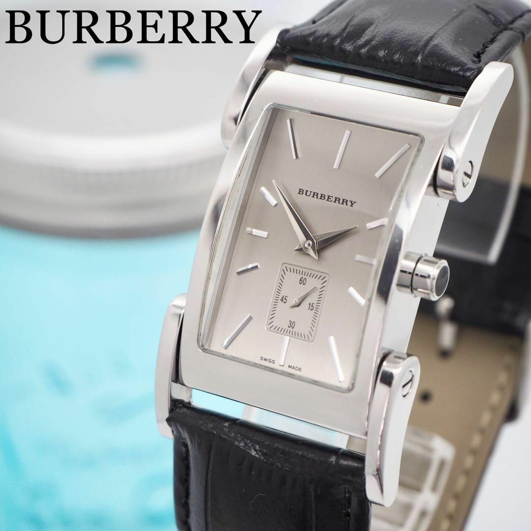 BURBERRY - 422【美品】BURBERRY バーバリー時計 メンズ腕時計 ...